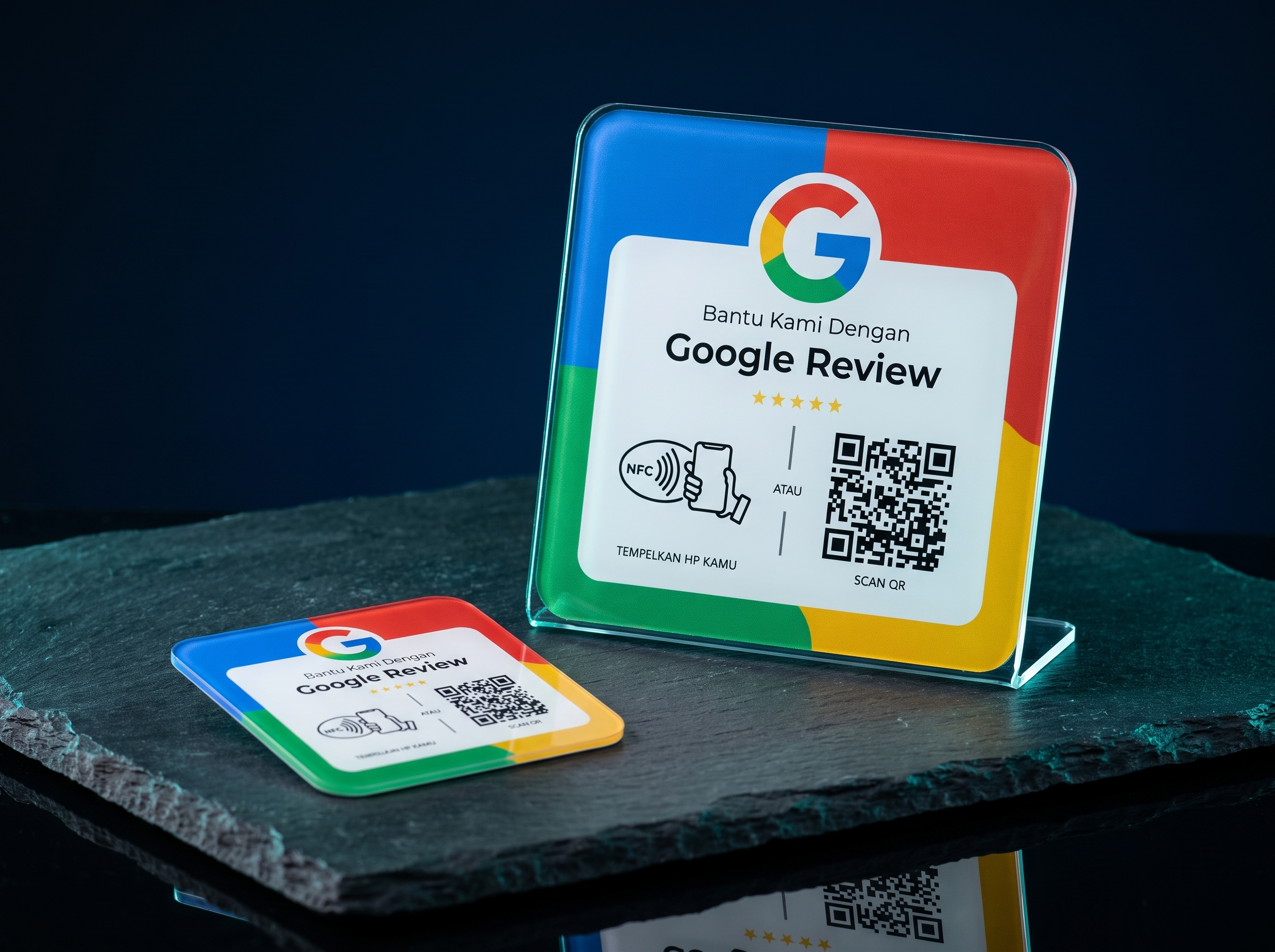 Smart Google Review Card YukitaCuan